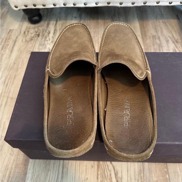 Prada Calzature Uomo Loafer Slip On Slides 7 - Picture 4 of 5